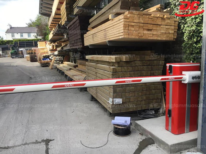 Các lưu ý cần tuân thủ khi sử dụng barrier tự động Faac B680H