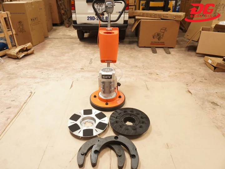 Lưu ý khí sử dụng Máy mài sàn Karva KVG-17F