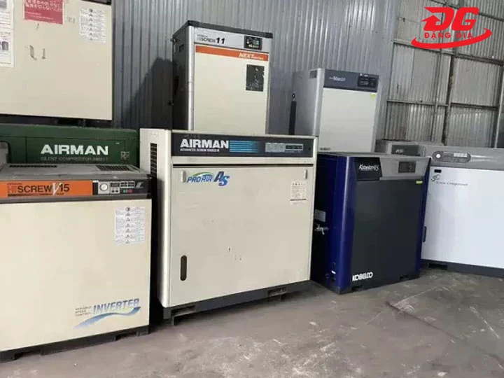 lưu ý khi mua máy nén khí Nhật bãi Hitachi