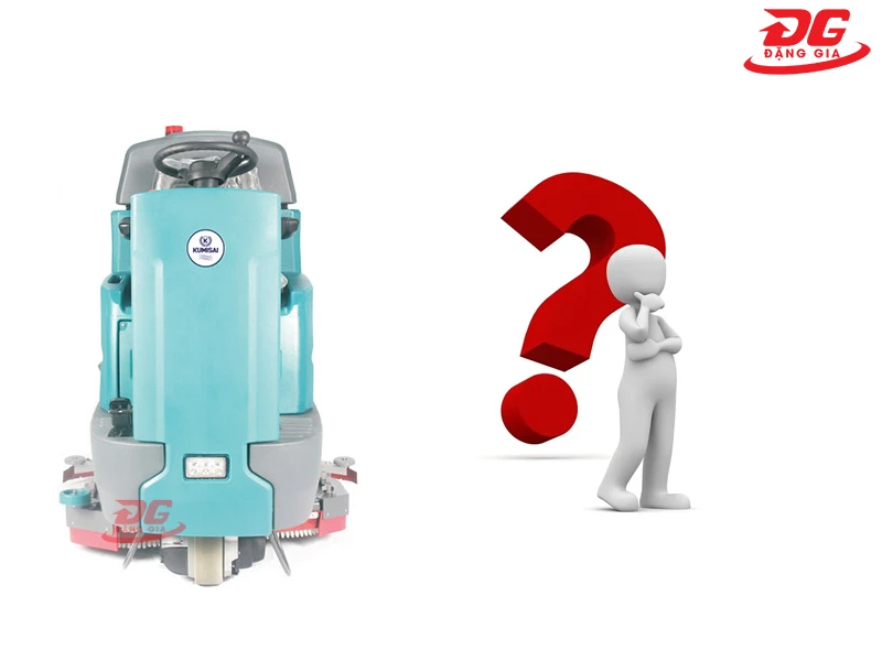 Một số lưu ý quan trọng khi dùng máy đánh sàn nhà ngồi lái Kumisai KMS 10A