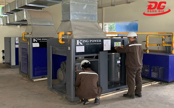 lưu ý khi sử dụng máy nén khí King Power