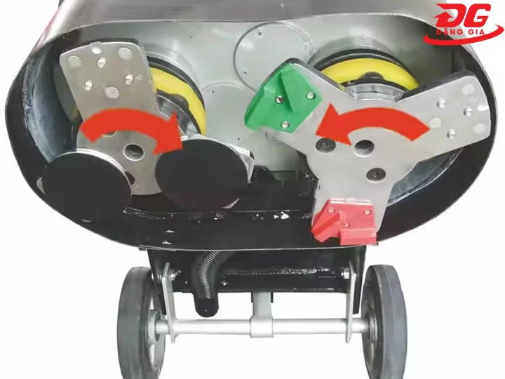 mâm mài máy mài sàn bê tông ASL500-T2