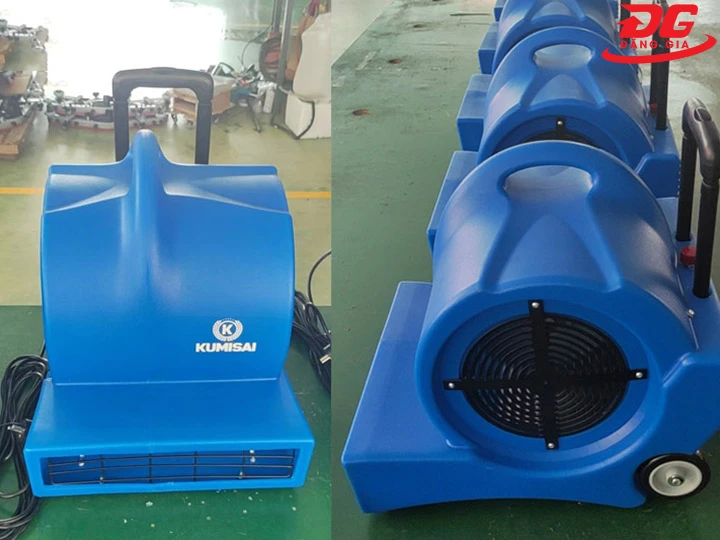 ứng dụng quạt sấy thảm Kumisai KMS 900