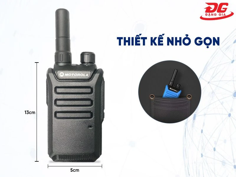 Thiết kế nhỏ gọn, trọng lượng nhẹ