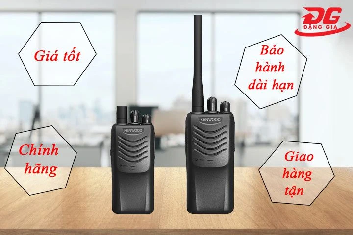 Điện máy Đặng Gia cung cấp bộ đàm Kenwood chính hãng, giá hấp dẫn