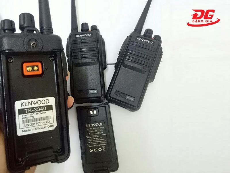 Các ưu điểm của máy bộ đàm liên lạc Kenwood TK 3340