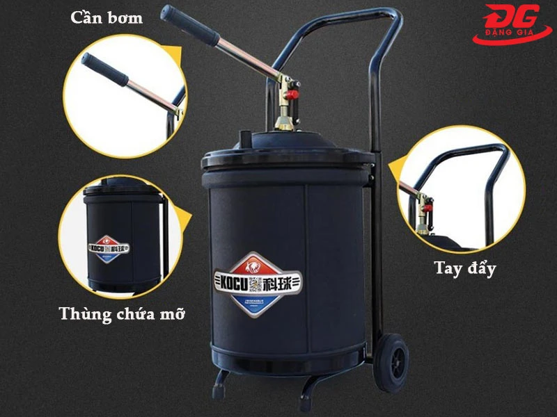 Máy bơm mỡ bằng tay Kocu GZ-30B