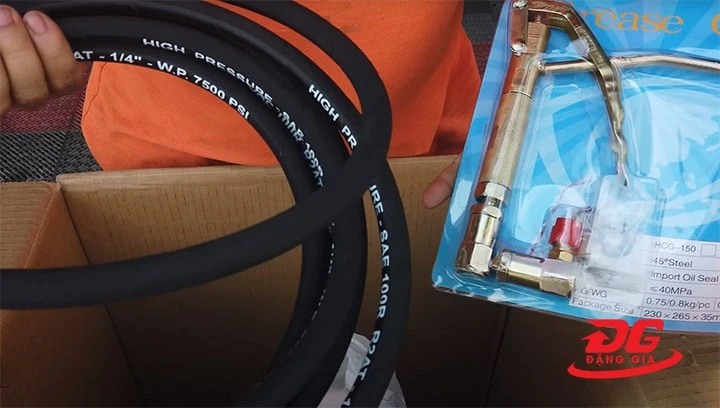 Phụ kiện máy bơm mỡ dùng khí nén Palada PD-150