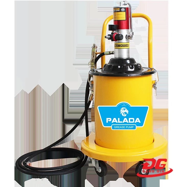Phía trước máy bơm mỡ khí nén Palada PD-9T