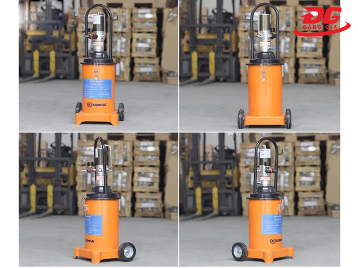 máy bơm mỡ Kumisai 12L model KMS-12S