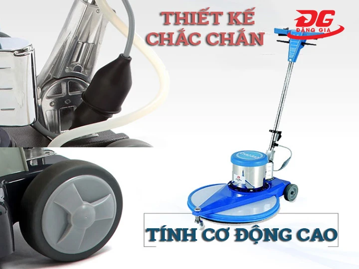 Kểu dáng máy chà sàn camry gọn nhẹ