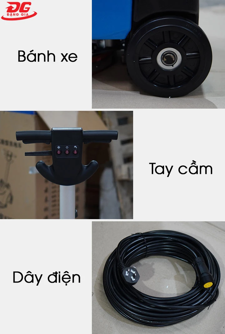 Đặc điểm cấu tạo máy chà sàn liên hợp mini Supper Clean K201