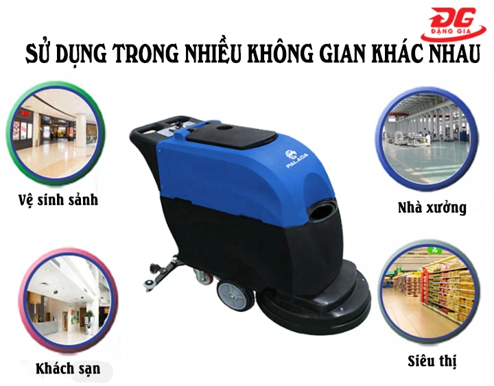 Ứng dụng của máy chà sàn liên hợp Palada PD-50D