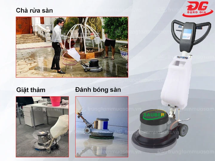 Máy Chà Sàn Sauber phù hợp với ai