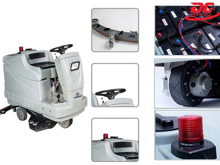 Máy chà sàn Kumisai KMS 2007 dùng cho nhà xưởng, diêu thị, bệnh viện