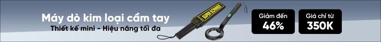 Máy dò kim loại cầm tay