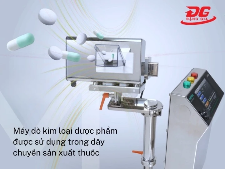 Máy dò kim loại trong ngành dược là gì?