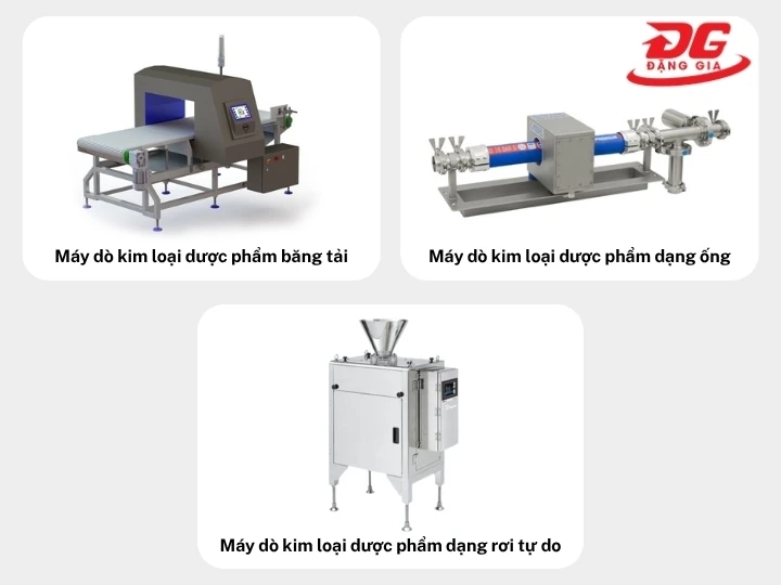 Phân loại máy dò kim loại trong ngành dược
