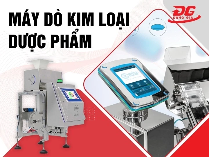 máy dò kim loại trong ngành dược