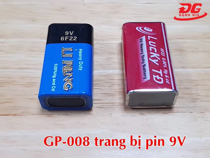 pin Máy dò kim loại Super Wand GP 008