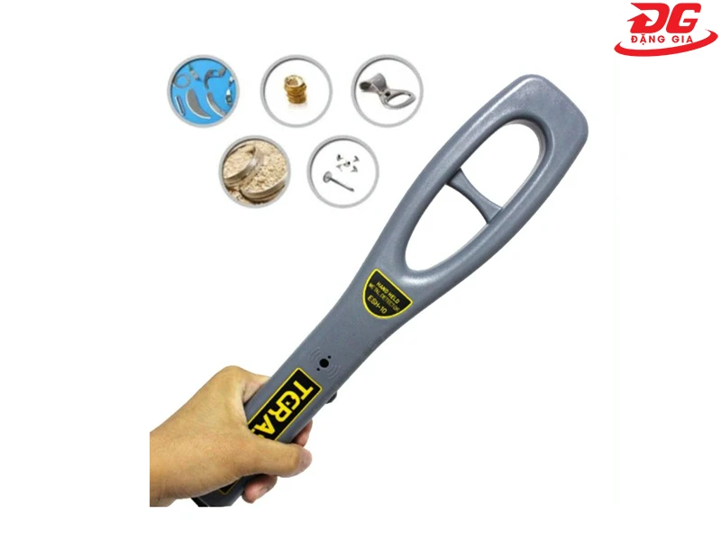 Terascan ESH 10 có độ nhạy cao, dễ dàng phát hiện mọi kim loại