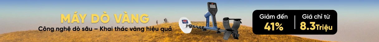 banners máy dò vàng