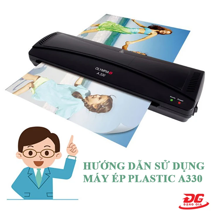 Cách sử dụng máy ép ảnh Olympia A330