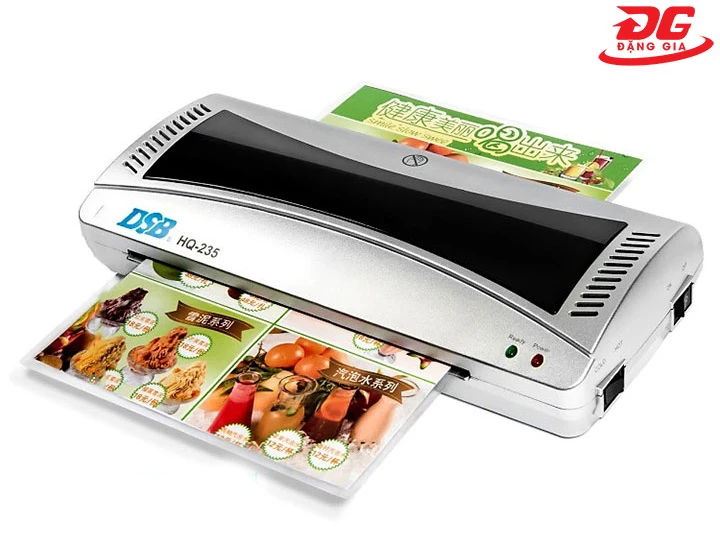 Máy ép plastic DSB HQ - 235 có khổ ép rộng