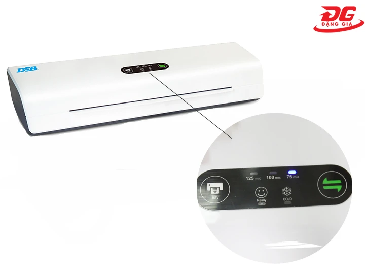 Máy ép plastic DSB Super 336 có màn hình cảm ứng LCD thông minh