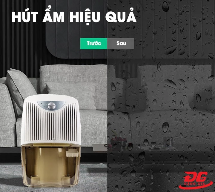 Aikyo AD-14B-EU cho khả năng hút ẩm hiệu quả trong không gian