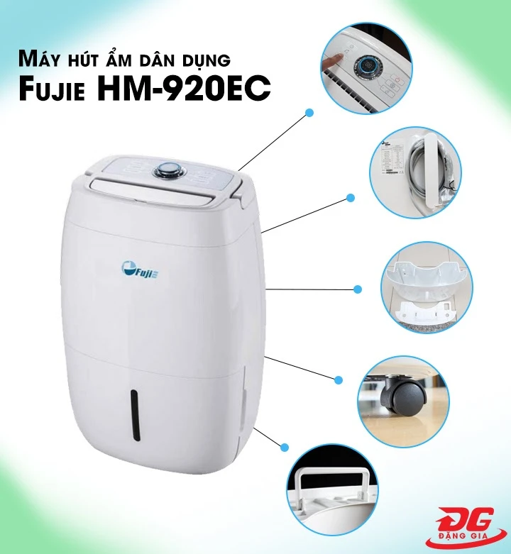Cấu tạo chi tiết của model Fujie HM-920EC