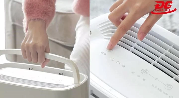 Máy hút ẩm xiaomi widetech wdh318efw1 nhiều tiện ích