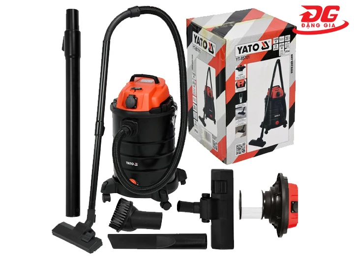 Máy hút bụi nhà 5in1 30L/1400W YT-85701 Yato