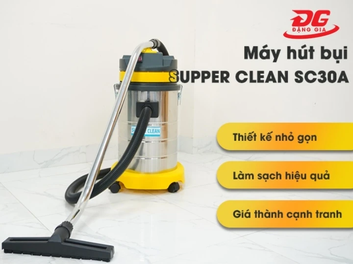 Máy hút bụi bàn bida công nghiệp Supper Clean SC30A