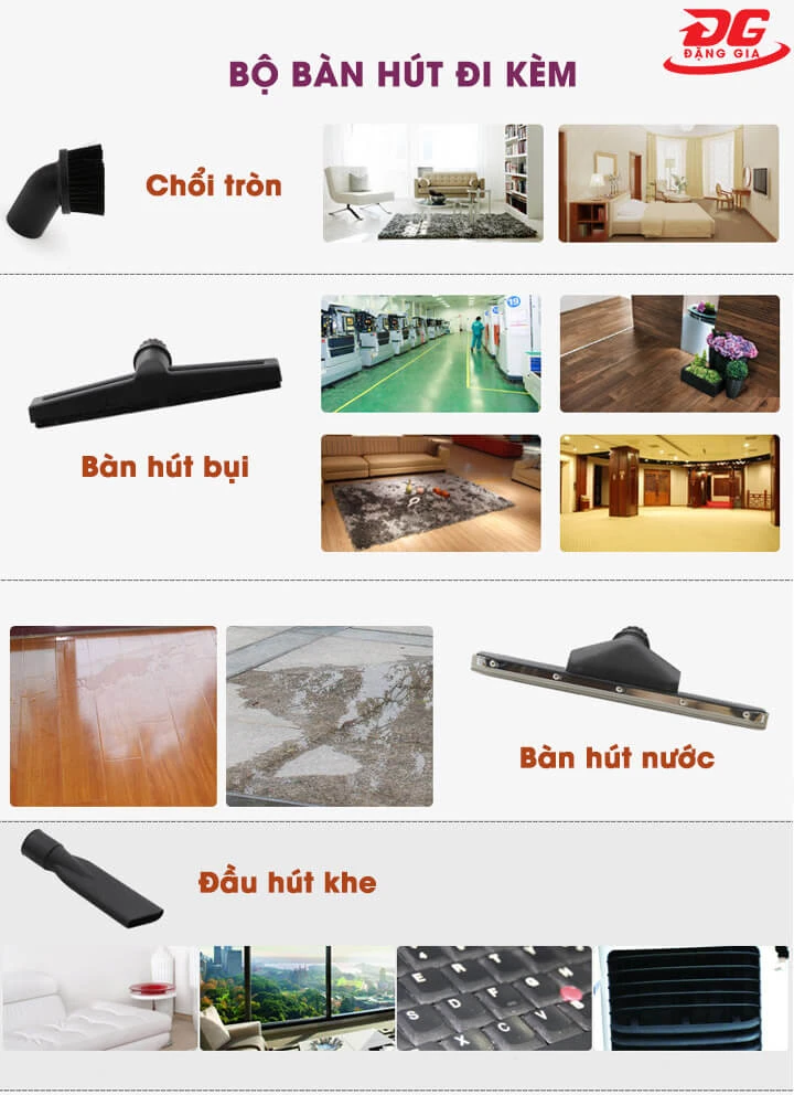 phụ kiện Máy hút bụi công nghiệp Kumisai KMS 30S