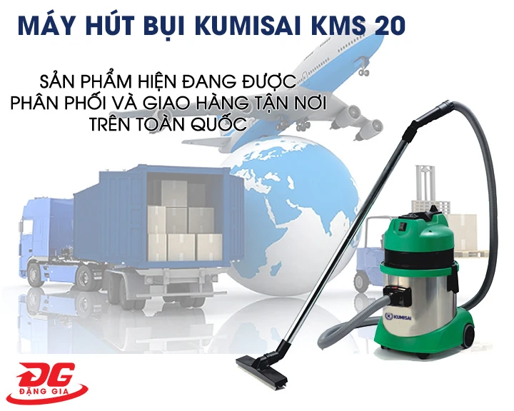 Máy hút bụi công nghiệp Kumisai KMS 20 giá rẻ