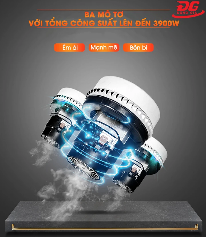 Máy hút bụi công suất cao Supper Clean AC803 chính hãng