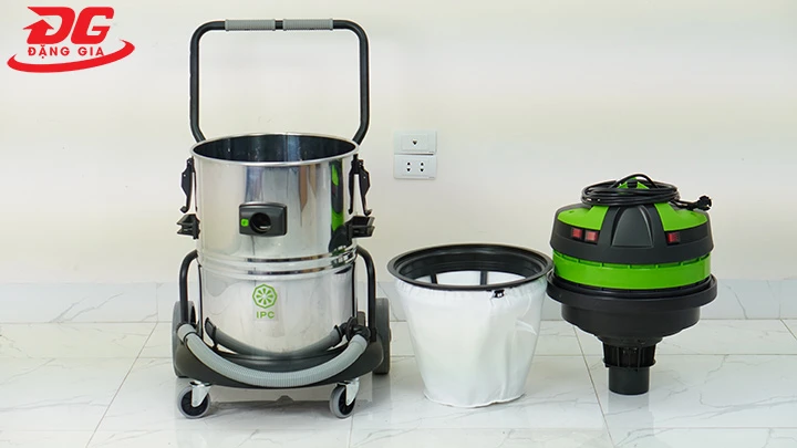 Máy hút bụi công nghiệp khô và ướt IPC GS 3/62 W&D chính hãng