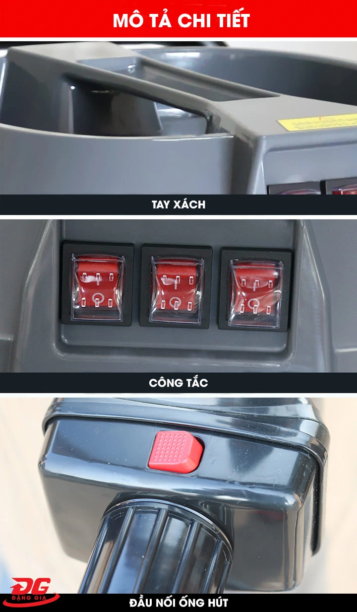 Máy hút bụi nhà xưởng TopClean 380T