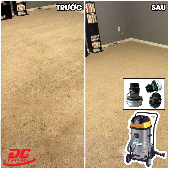 mô tơ Máy hút bụi công nghiệp loại lớn Palada 380T