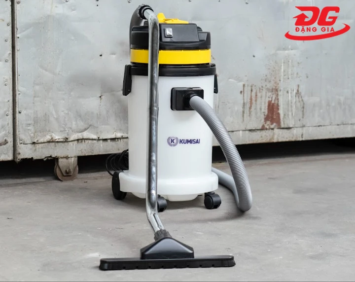 Máy hút bụi thùng nhựa Kumisai KMS 30S - màu vàng