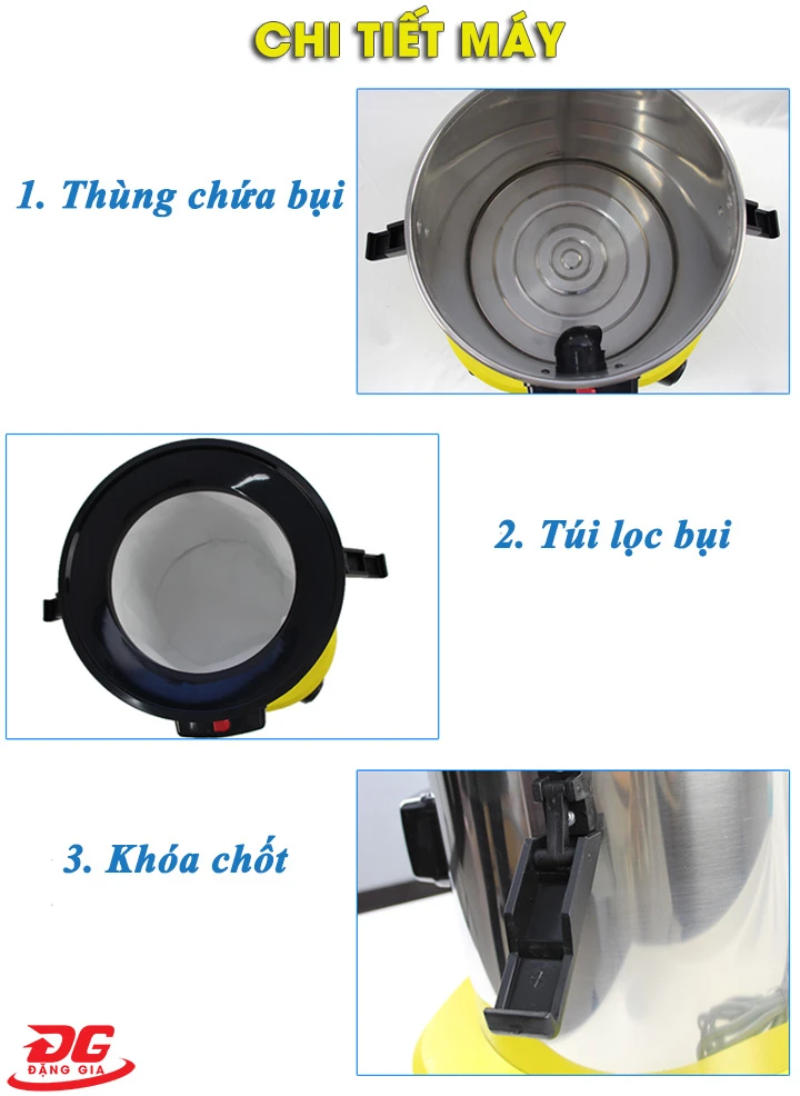 Máy hút công nghiệp loại nhỏ Supper Clean CH30H