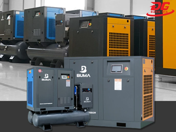 Máy nén khí Buma đa dạng mẫu mã
