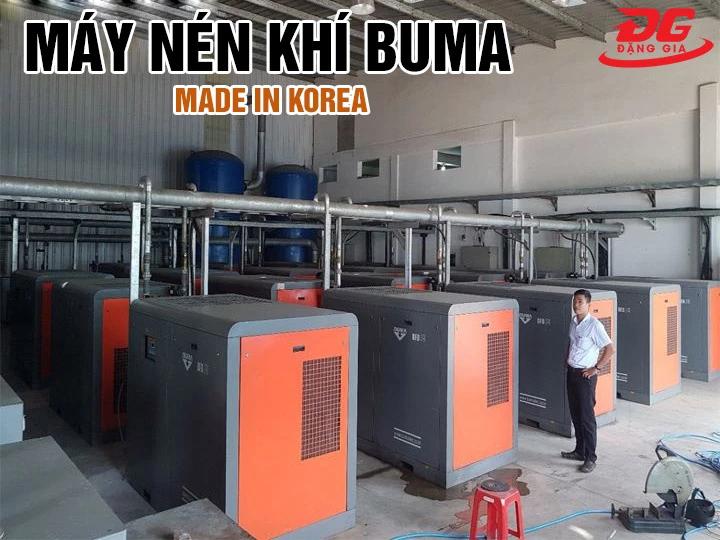 Máy nén khí Buma Hàn Quốc