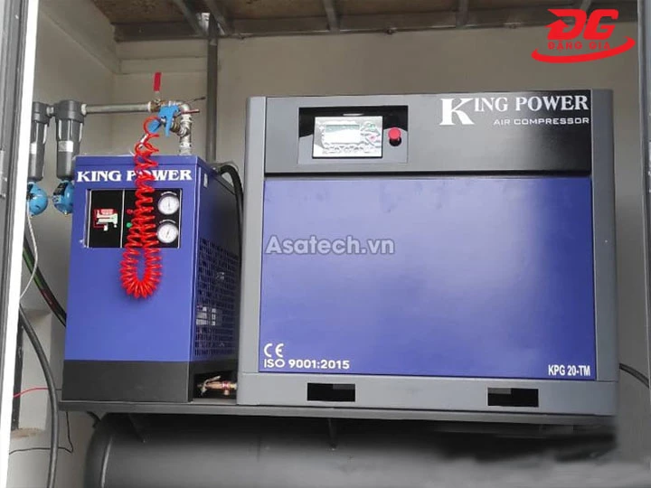máy nén khí King Power thiết kế bền bỉ