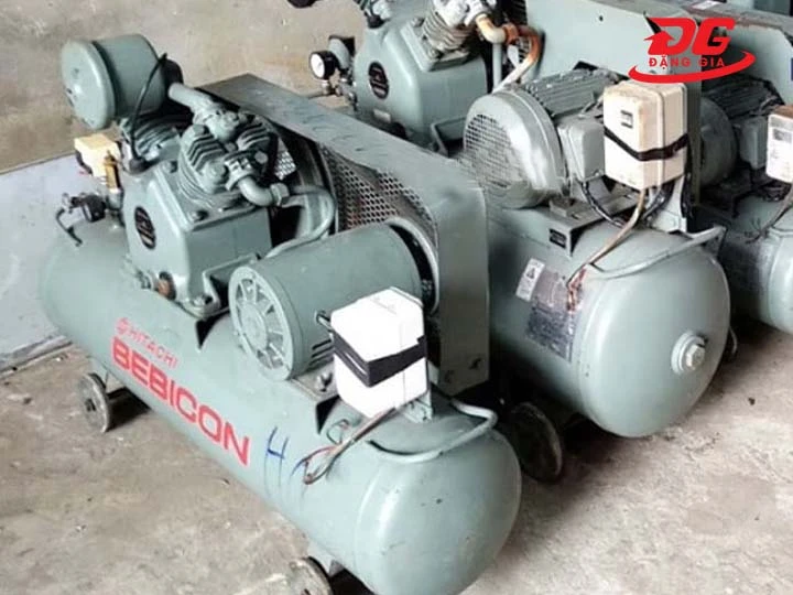 Máy nén khí Nhật bãi Hitachi tốn điện