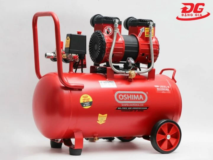 Máy nén khí Oshima 40L không dầu