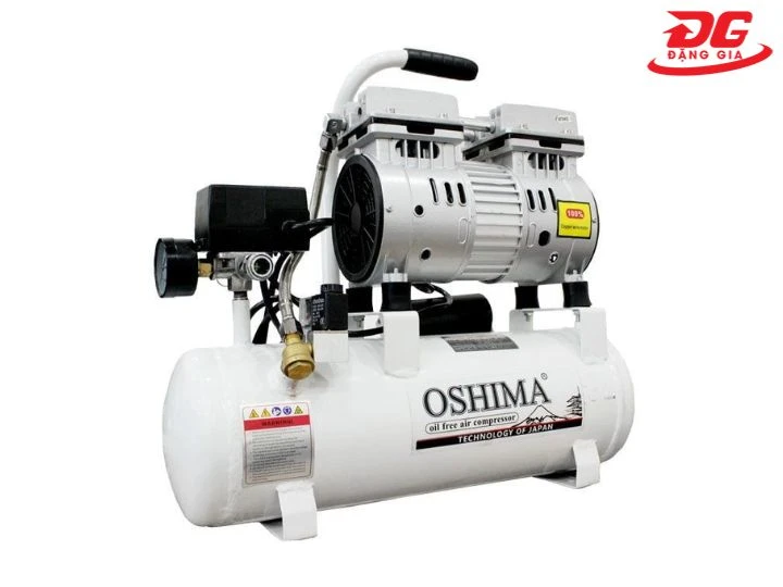 Máy nén khí Oshima 9L không dầu