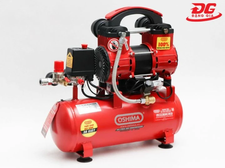 Máy nén khí Oshima chạy khỏe