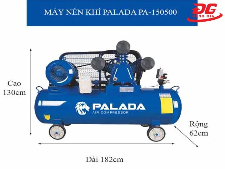 cấu tạo máy nén khí Palada PA-150500